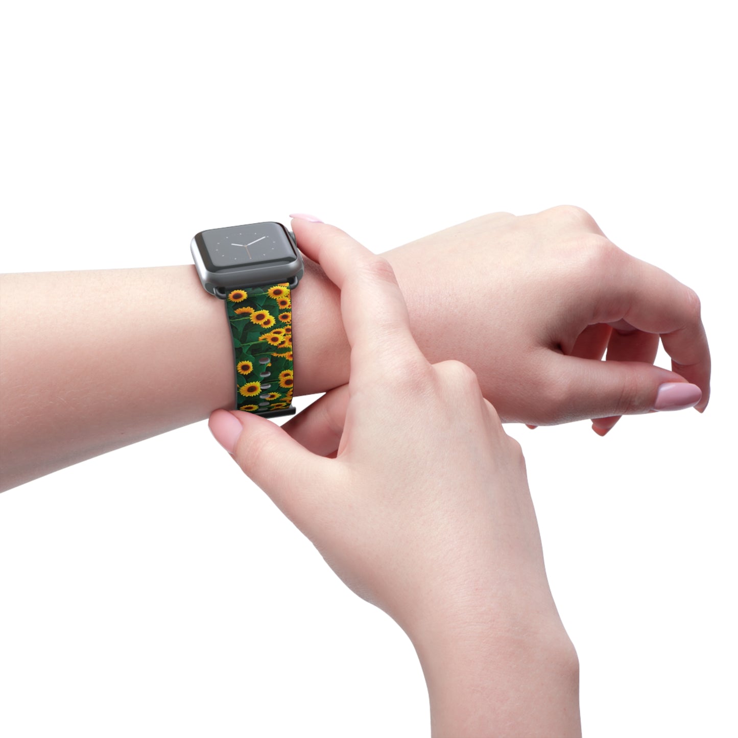 Watch Band Sunflowers