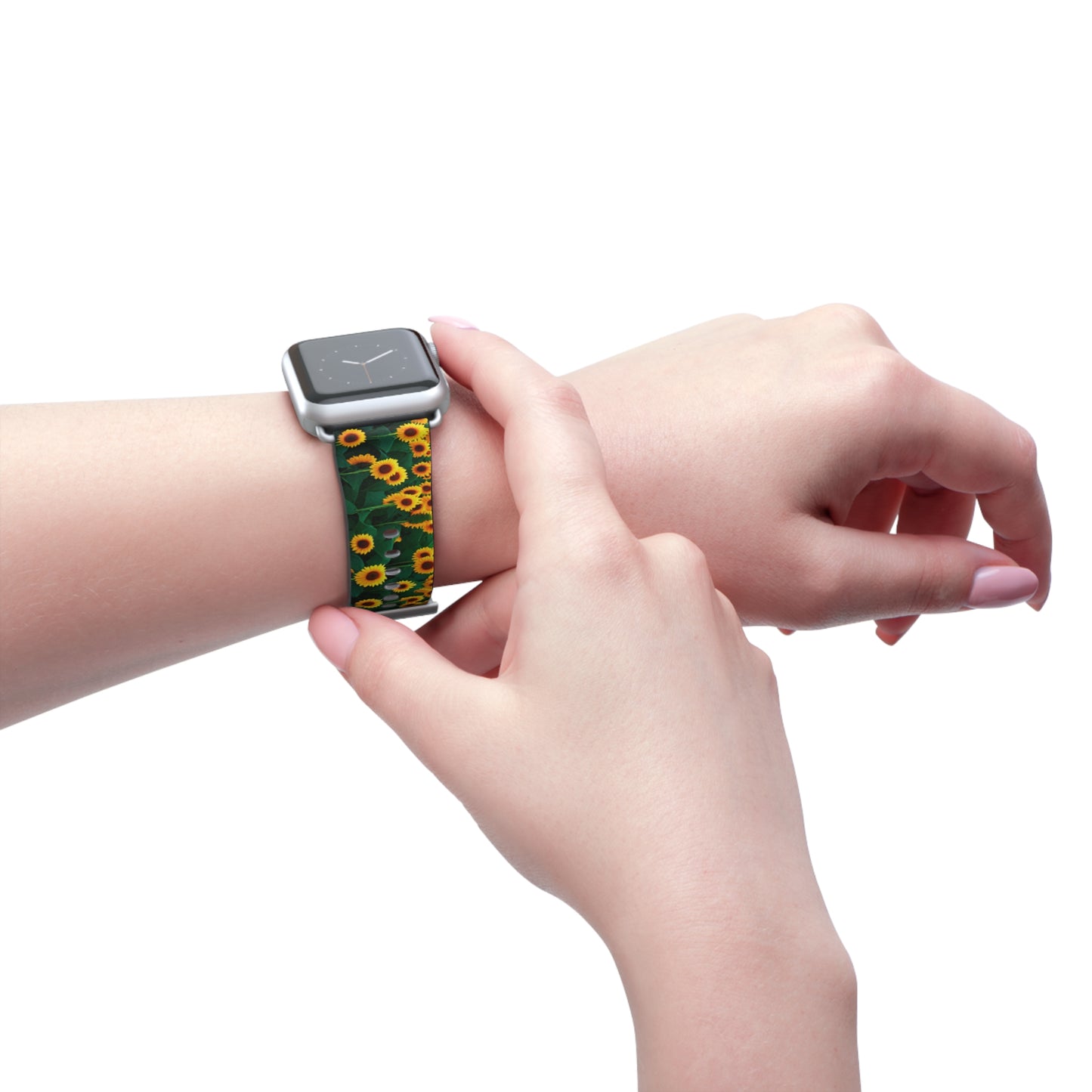 Watch Band Sunflowers